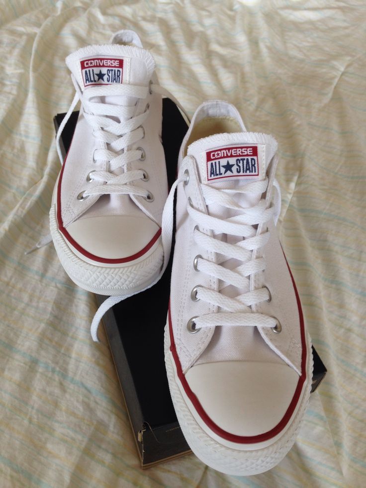 All Star Low White