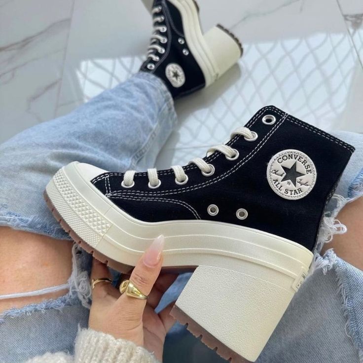 Converse Heel Black