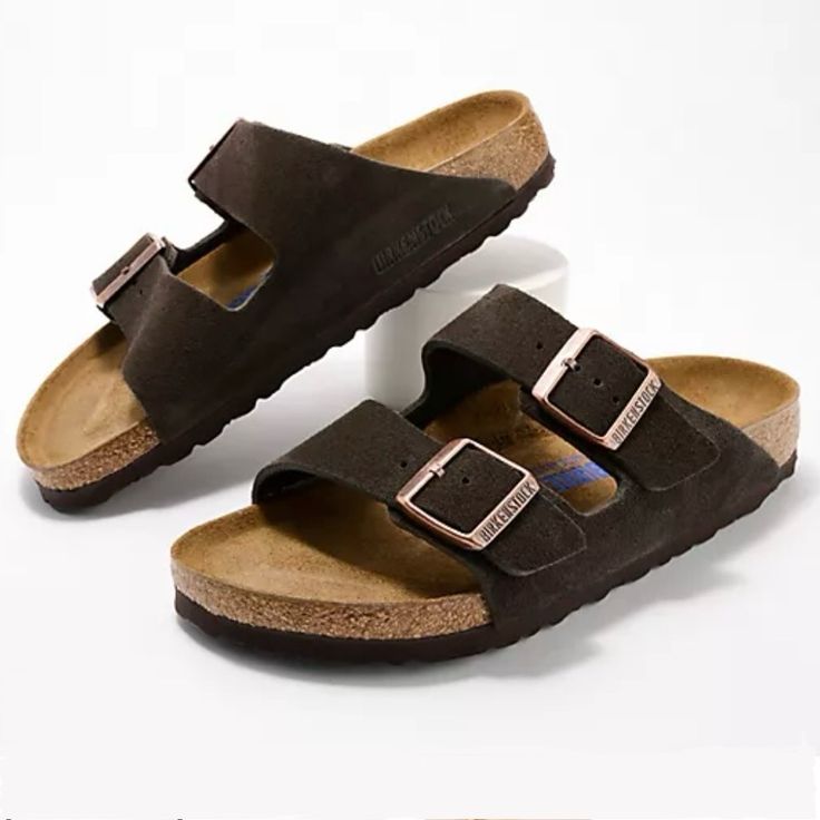 Birkenstock Brown Suede