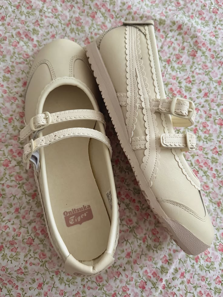 Tiger Mary Jane Ivory Cream