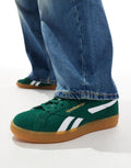 Reebok Green Suede
