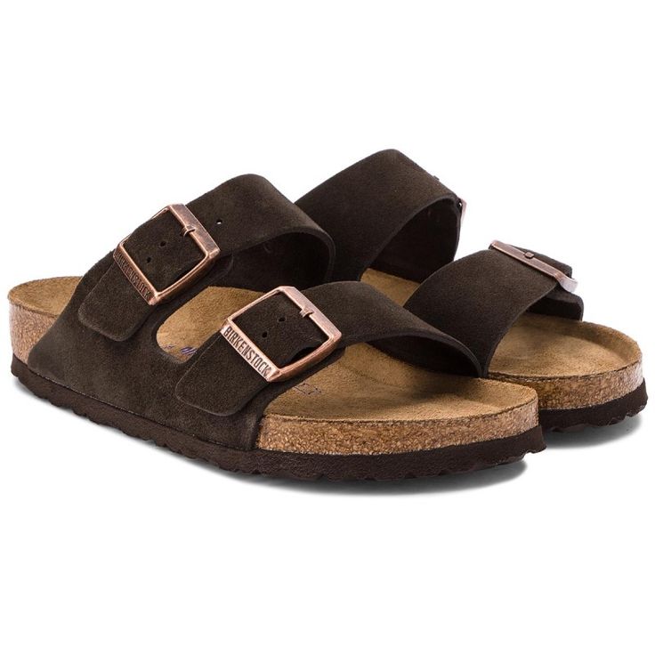 Birkenstock Brown Suede