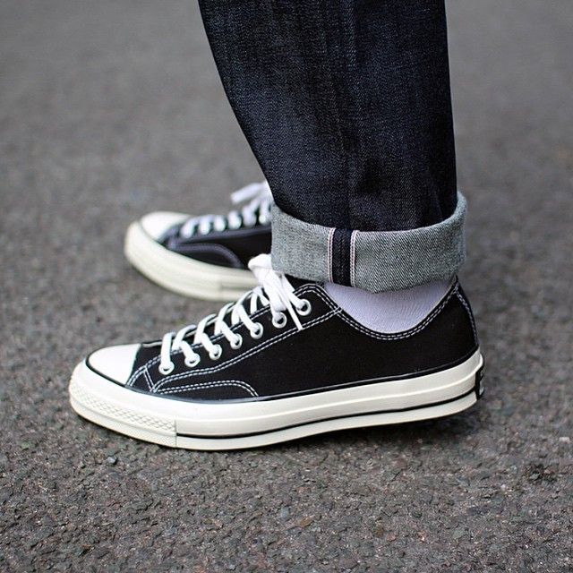 70s Chuck Low Black