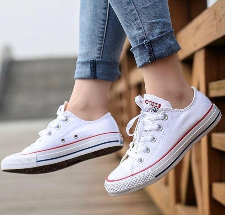All Star Low White