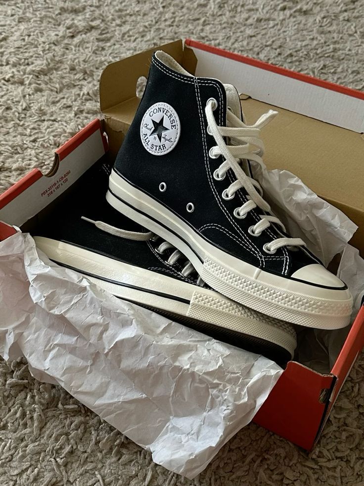 70s Chuck Taylor Hi Black