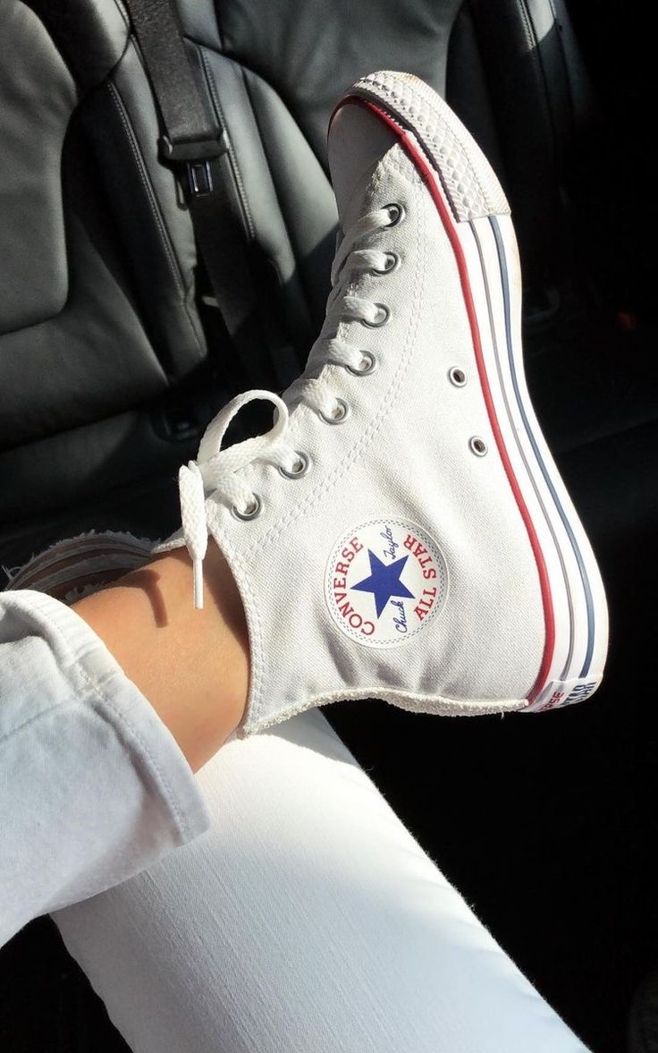 All Star Hi White