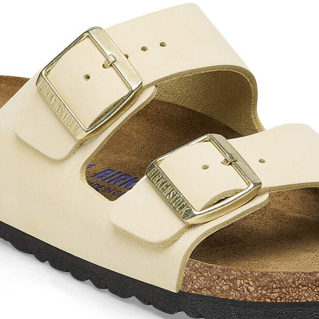 Birkenstock White Leather