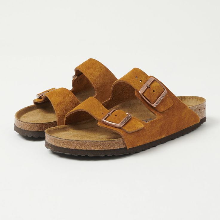 Birkenstock Dark Beige Suede