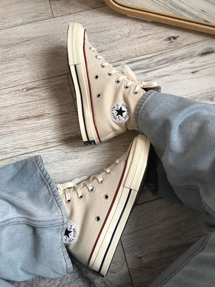 70s Chuck Taylor Hi Cream