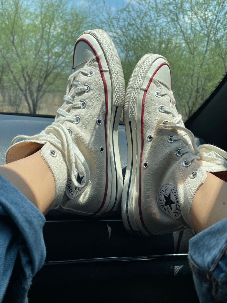 70s Chuck Taylor Hi Cream