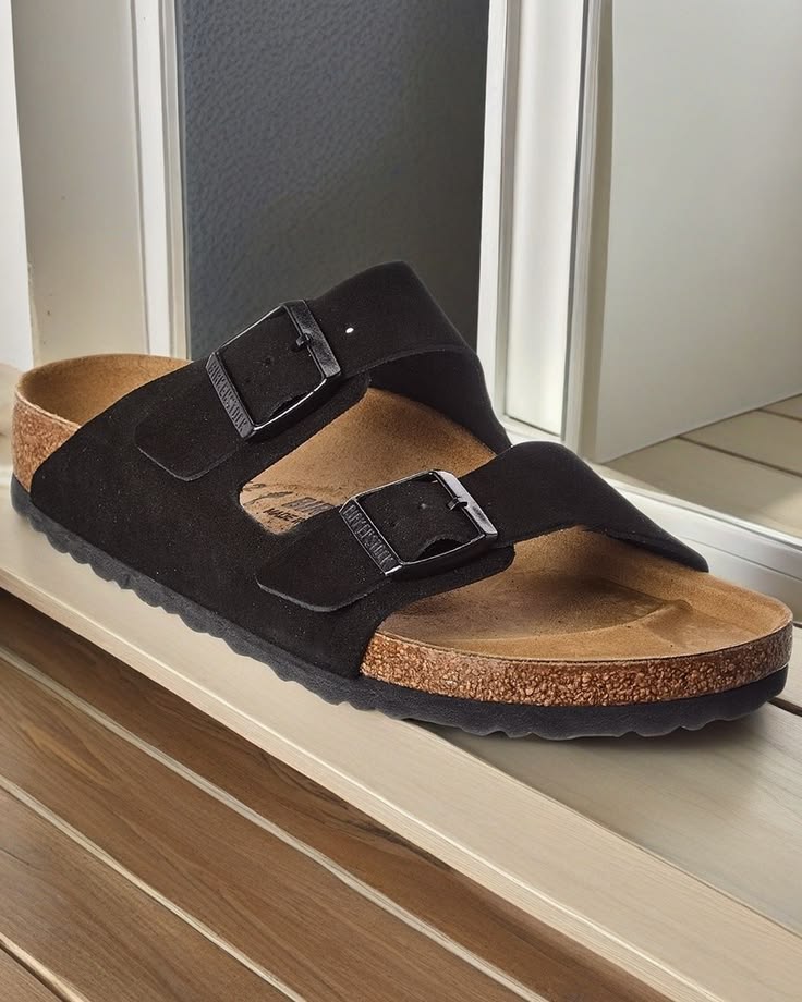 Birkenstock Black Suede
