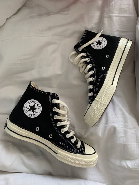 70s Chuck Taylor Hi Black