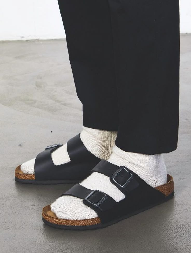 Birkenstock Black Leather