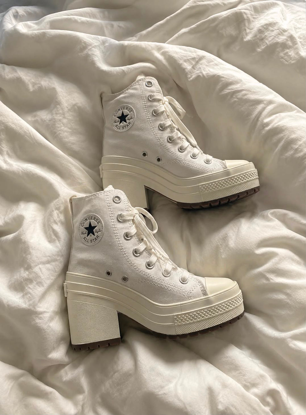 Converse Heel White