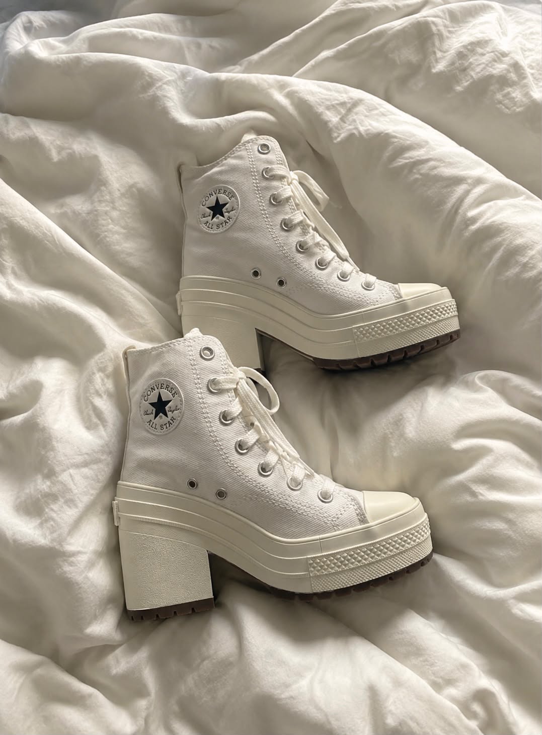 Converse Heel White