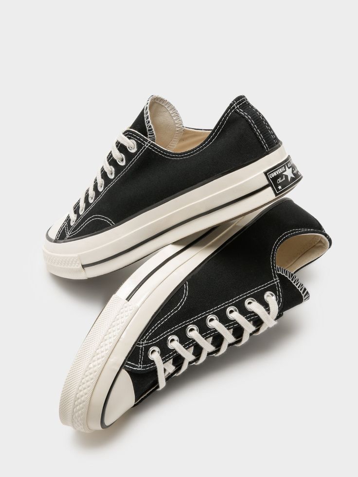 70s Chuck Low Black